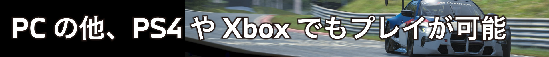 PCの他、PS4やXboxでもプレイが可能